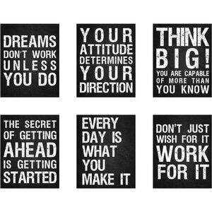 Inspirational Wall Art Decor Posters | Motivational & Positive Quotes & Sayings